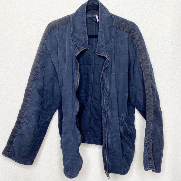 {Free People} Dolman Quilted Jacket - Picture 3 of 7